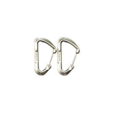 Lightweight and durable DD Hammocks climbing carabiners for secure camping use.